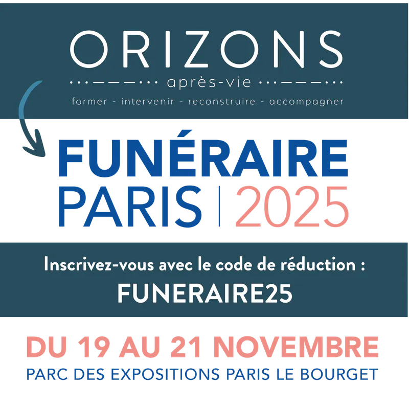 ORIZONS après-vie - Stand A21 Salon du Funéraire Paris